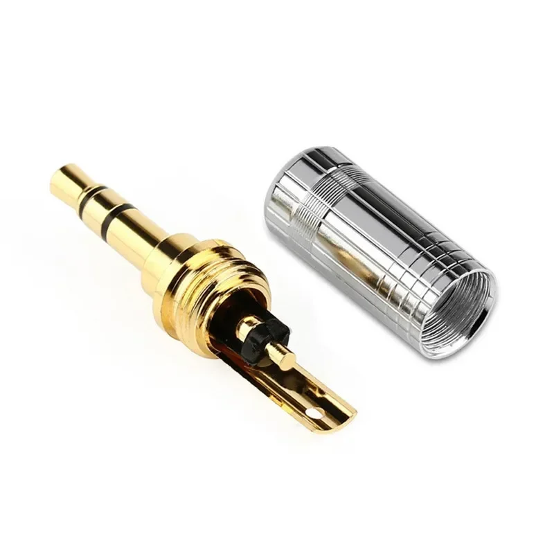 Jack 3.5mm Macho 3 Polos Chapado en Rodio para Altavoz - imagen 4