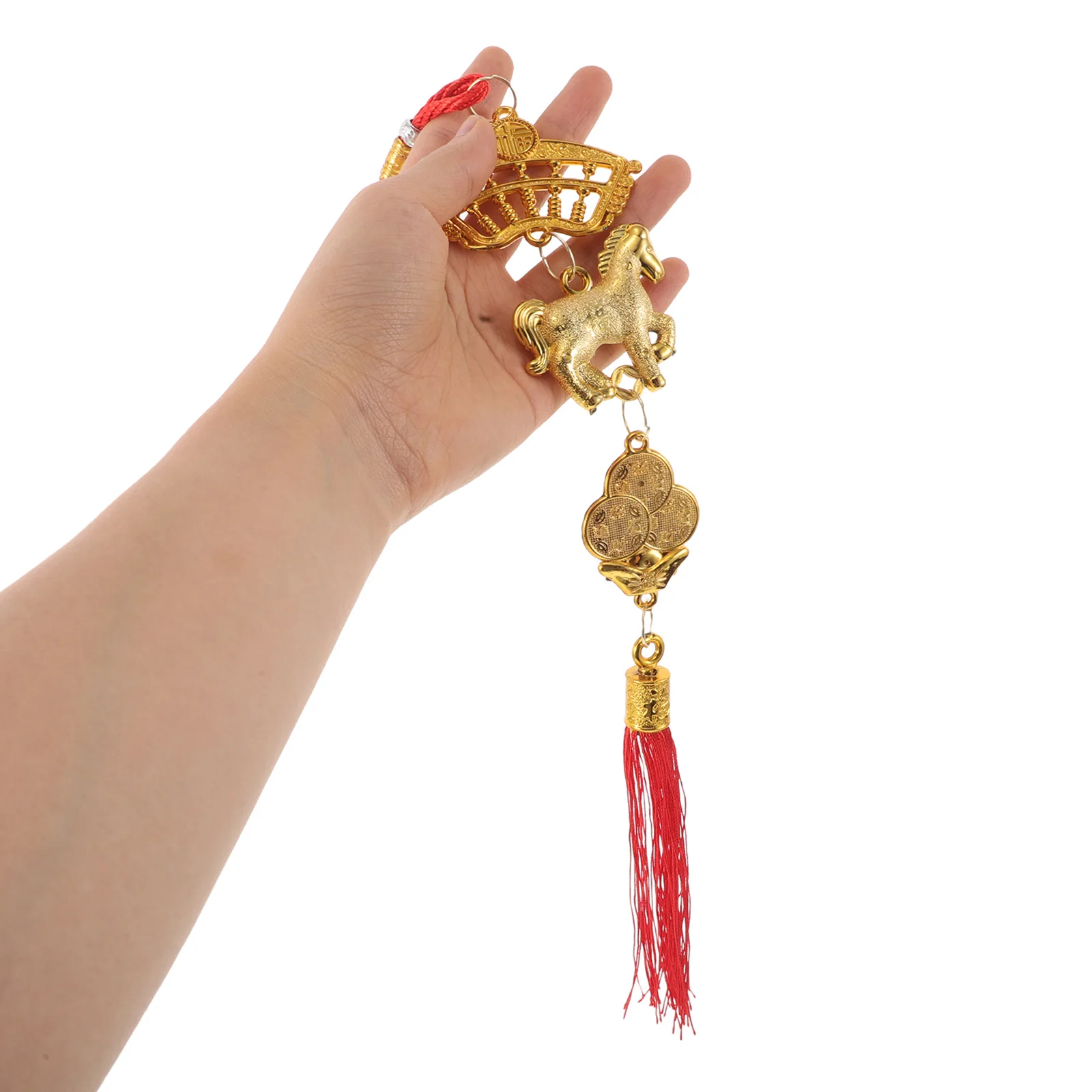 

8Pcs Chinese New Year Hanging Pendants Indoor Outdoor Decor Spring Festival Blessing Ornaments Festival Pendant