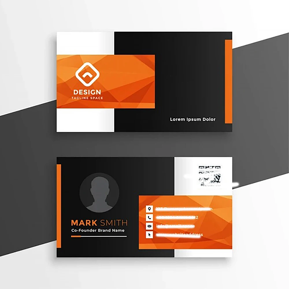 100 Tarjetas de Visita Personalizadas con Logotipo, Impresión a Doble Cara a Todo Color, Resistentes al Agua, Tarjetas de Agradecimiento, Tarjetas de Regalo