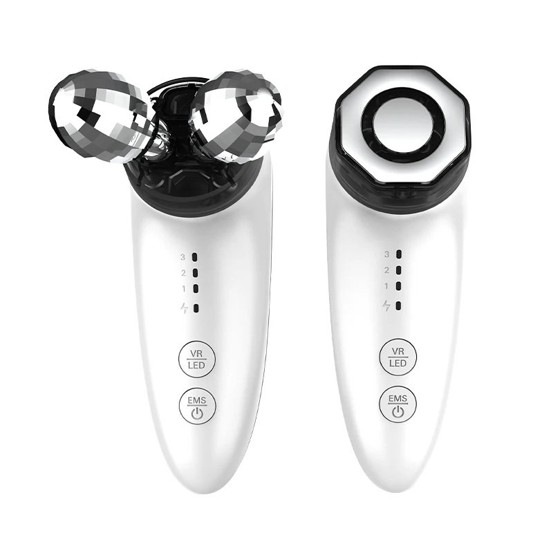 

2Pcs Replaceable Double Head High Frequency Beauty Instrument EmsV Face Firming Red and Blue Wrinkles