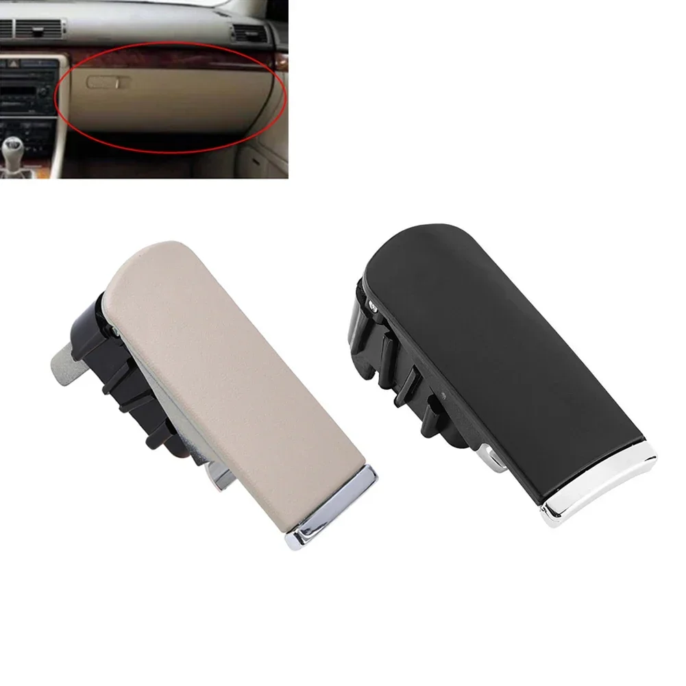 1pc Car Glove Box Lock Lid Handle Without Hole 8E1857131A for Audi A4 8E B6/B7 2001-2008 A4 QUATTRO 2001-2008 Left-hand Drive