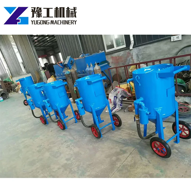 Sandblasting Machine Heavy Duty Sand Blaster High Efficiency Sandblaster for Surface Polishing Rust Removal Derusting