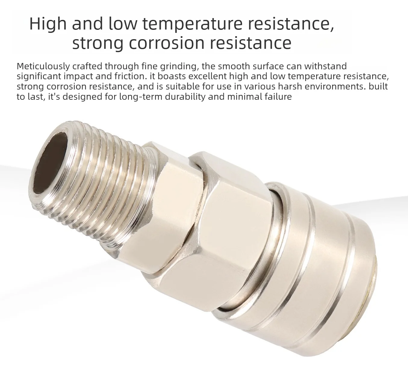 20set C-type Self-locking Quick Coupler Pneumatic Air Compressor Connector High Pressure PU Air Hose SM/PP/SP