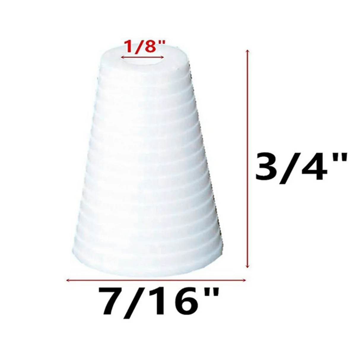 Nuovo 20PCS Manopole per cavo di trazione cieco Supporto per cavo cieco bianco Pendenti per cavo di trazione bianco Pendente per cavo di trazione cieco per finestra con estremità verso il basso