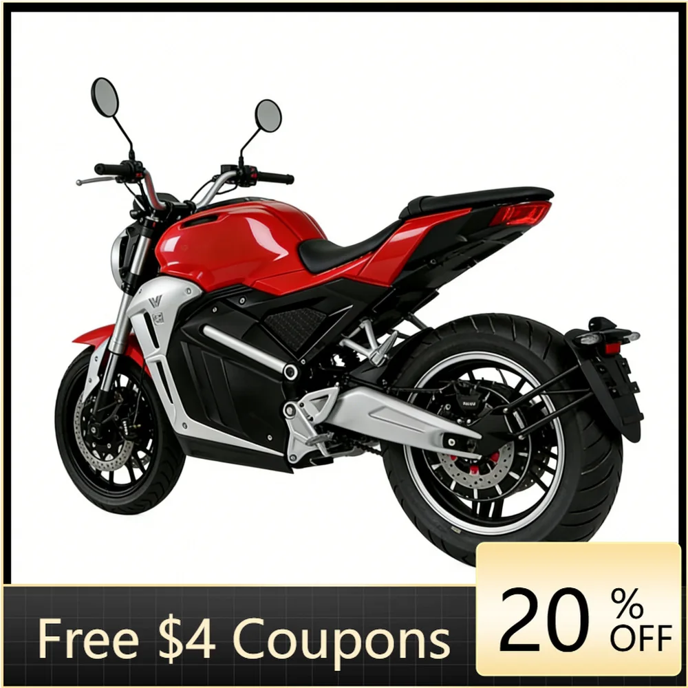 YzhgbV8 3000W electric motorcycle 80km/h, adult street sports electric bicycle 17-inch high-carbon steel frame LED headlight, di