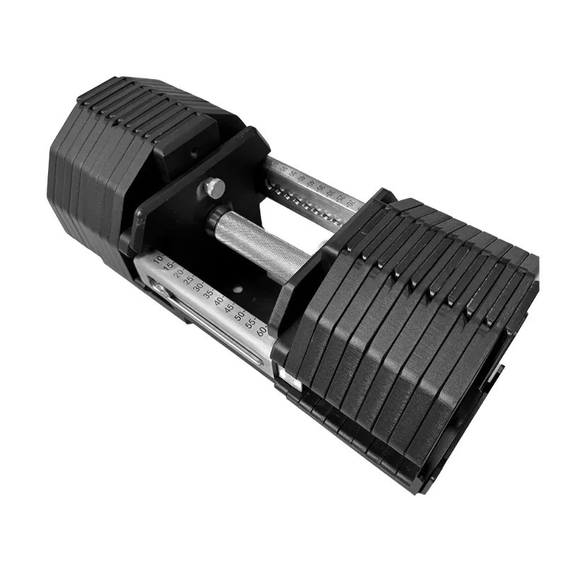Fitness Equipment Cast Iron Dumbbells  Side Adjustable Dumbbells Set 60kgs for Home  & Fitness Center