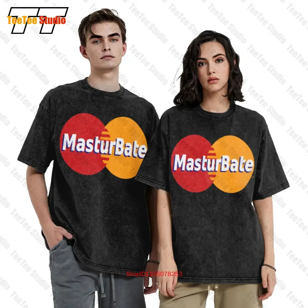 Masturbate Credit Parody Cash Blogindie Card Made This Af Fap Vintage Oversized T-Shirt 1UDN