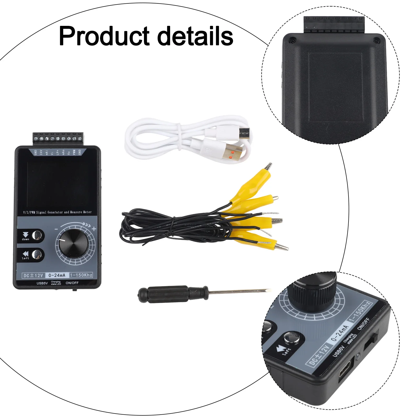 

Testing Equipment As Shown Pulse Signal Generator Current Generator Coarse Fine Adjustment Multi-Function Power Supply