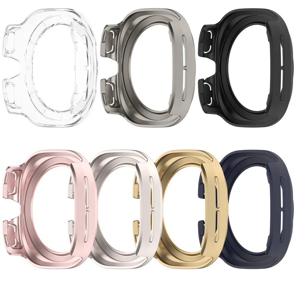 เคสสำหรับ Samsung Watch 7 ultra 47mm กรอบคุณภาพสูง PC สมาร์ทวอชแบบบางป้องกันอุปกรณ์เสริมสำหรับนาฬิกาอัจฉริยะ