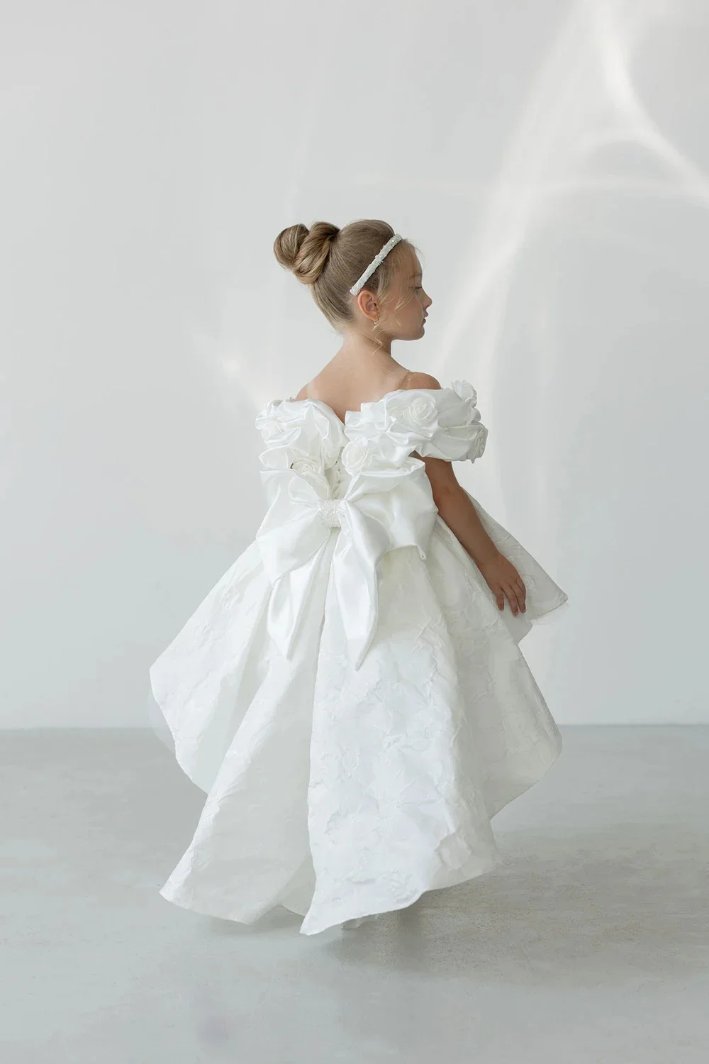 Custom light luxury dress women wedding guest gown girls wedding gown birthday party gown pageant runway trailing formal dress