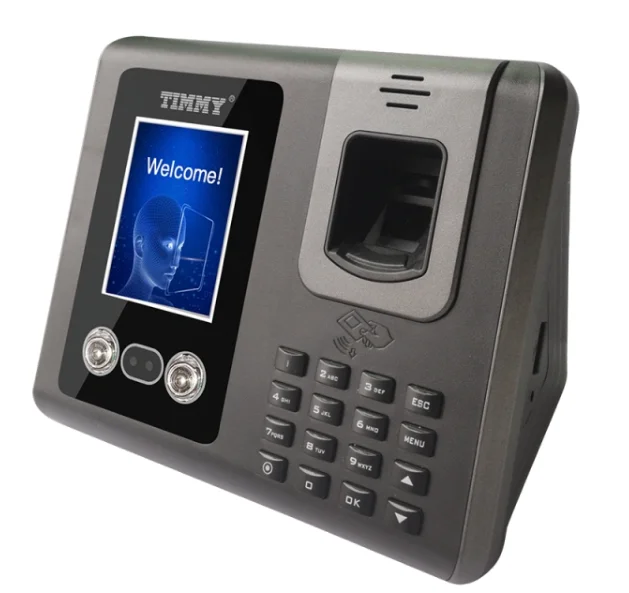 Web-based Time Clock In  Wifi Wireless Biometric Face Fingerprint Attendance System Employee Clocking Machine