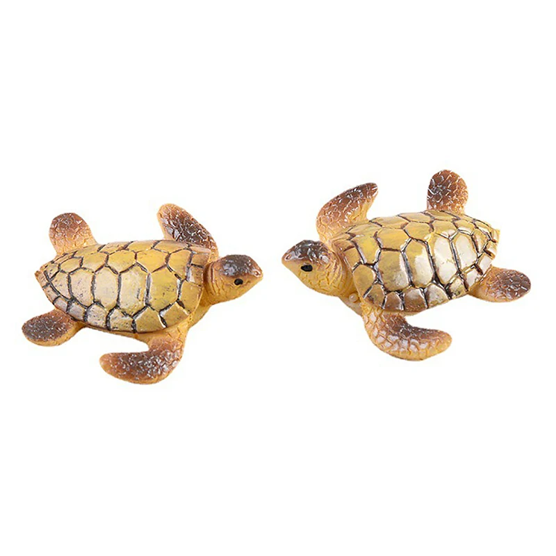 1 Pc Mini Schildpad Model Hars Ornament Aquarium Aquarium Huis Landschap Decoratie Accessoires