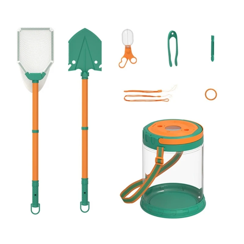  11Piece Sand Play Equipment With Ventilated Container And Strong Tools For Little Ones