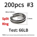 200pcs split 3