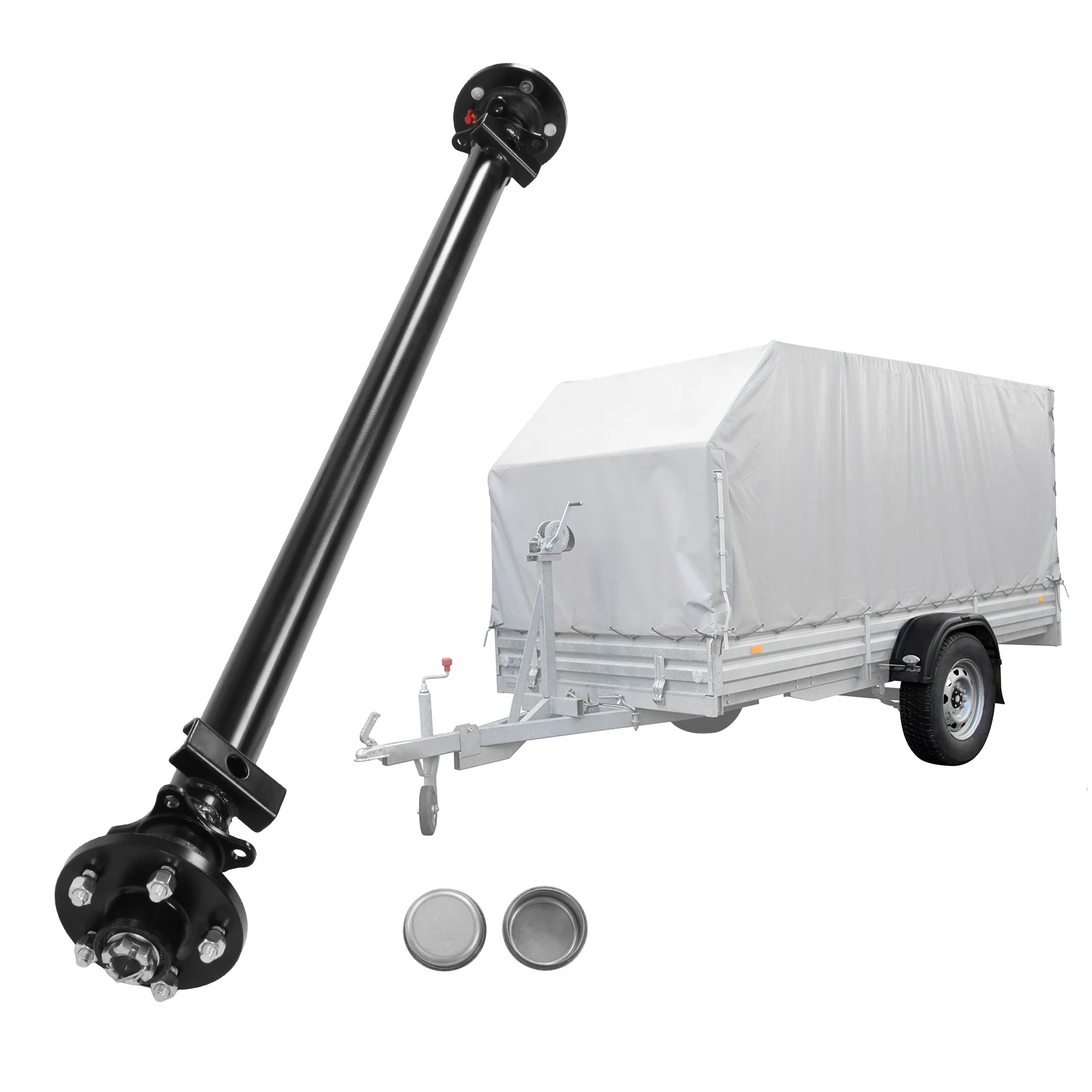 

Ось для лодки 3500 фунтов, длина ступицы 54/62/74/78/82/89 дюймов, 5 отверстий, разболтовка 5x4.5, совместима с легкими прицепами