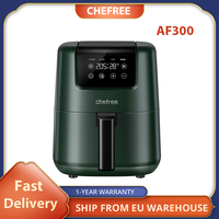 CHEFREE AF300 Air Fryer, 2 Litre, 4-in-1 Multicooker,900W , Digital Touchscreen, Nonstick, Dishwasher Safe, Less Oil, Low Noise