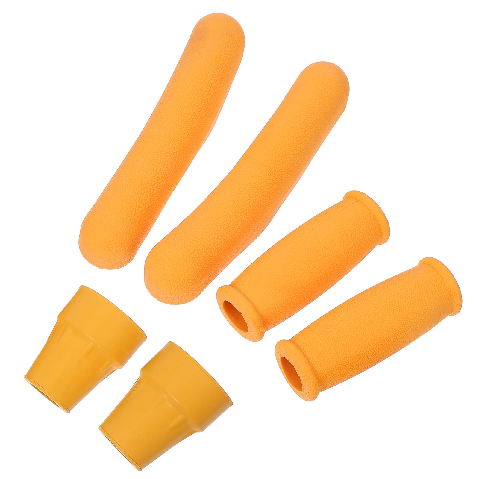 

6pcs H Replacement Kit Crutches Padding Comfortable Rubber Grip Walker Accessories Durable Cushion Armpit Grips