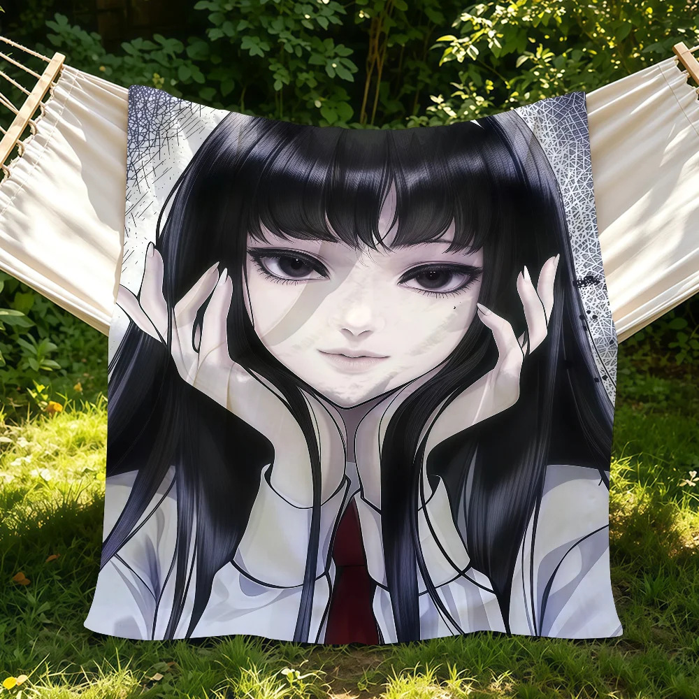 Junji Ito T-Tomie Kawakami Blanket Suitable For Sofas Beds Offices Cars Outdoor Travel An Ideal Gift For Friends Family