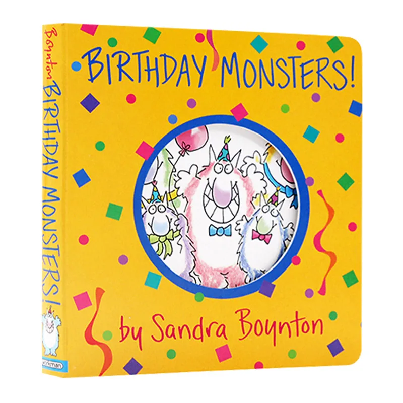 Birthday Monster,Sandra Boynton Baby Children's books aged 1 2 3, English picture books 9781563054433