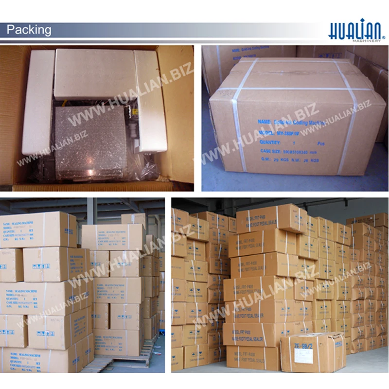 MY-380F/W Hualian Plastic Bag Paper Card Printing Printer Print Coding Machine