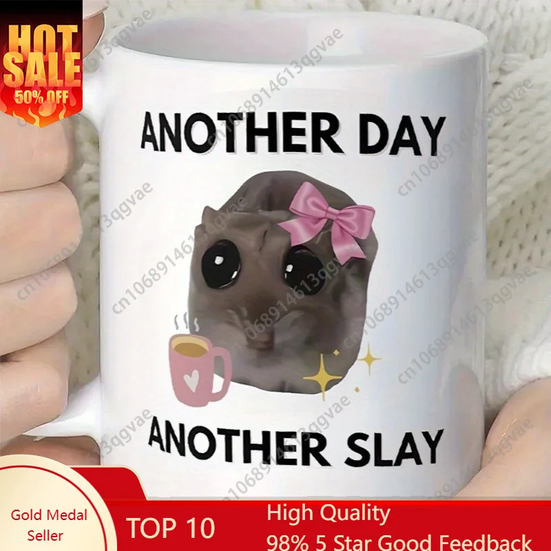 

another day another slay mug funny animal cup 11oz creamic coffee mug