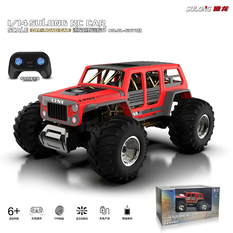 

cool stuff rc truck funny gift-1:14 super large climbing off-road rc cars,remote control car model,kawaii rc crawler kids toys