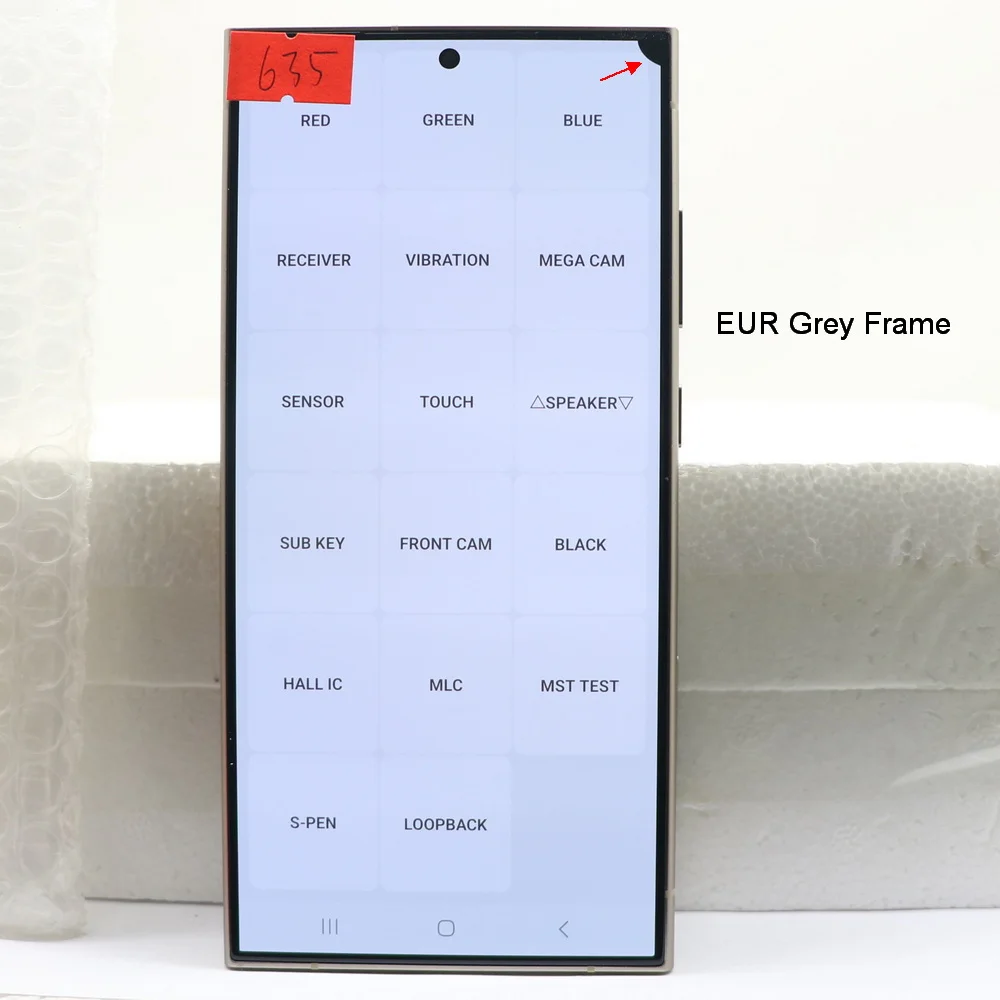 Super AMOLED S24Ultra LCD Touch Screen For Samsung Galaxy S24 Ultra 5G S928 S928F S928B S928U S928E Display Digitizer Assembly