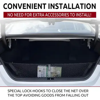Síť do zavazadlového prostoru ve stylu obálky pro Toyota Camry 2018-2024 - Autopříslušenství - Prémiový organizér a úložný prostor do zavazadlového prostoru 10 nejlepší prodej Organizér do kufru Toyota Camry - №1