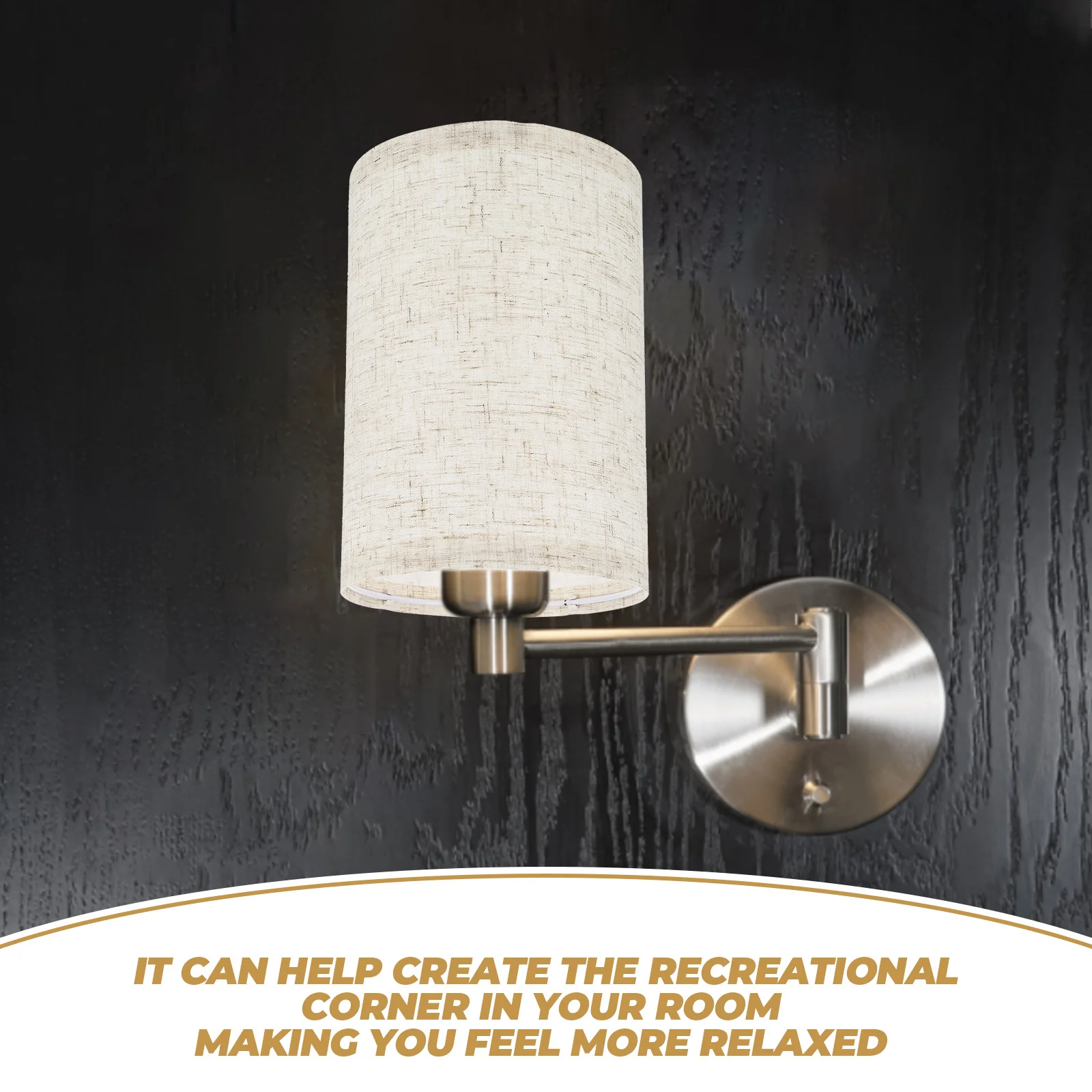 

Креативный складной абажур, простой чехол для настольного светильника, материал премиум-класса, стабильная структура, защита глаз, настенный светильник