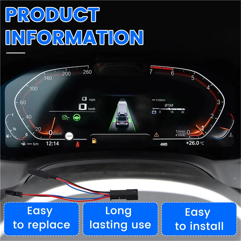 Efficientt-For BMW G Series X3 X4 X5 X7 TJA Touch Free ACC PRO Automatic Cruise Module Steering Wheel Hand Off Detection Emulato