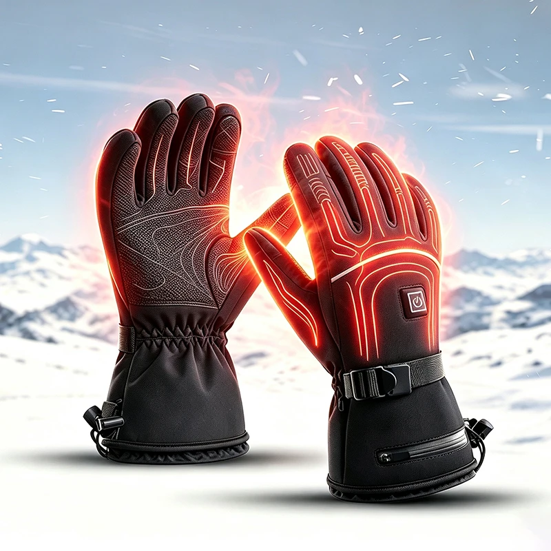 Elektrisch verwarmde motorhand - Ski Glove Waterproof recensie en prijs