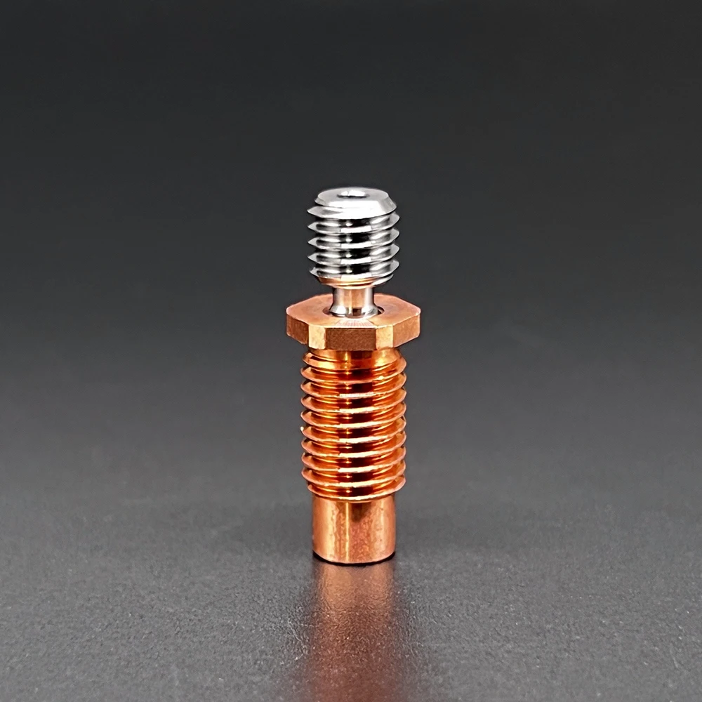 Titan Legierung Kupfer E3D V6 Kehle Wärme Brechen Alle-Metall V6 HOTEND Kehle 3D Drucker Zubehör Für 1,75mm e3D Heizung Block