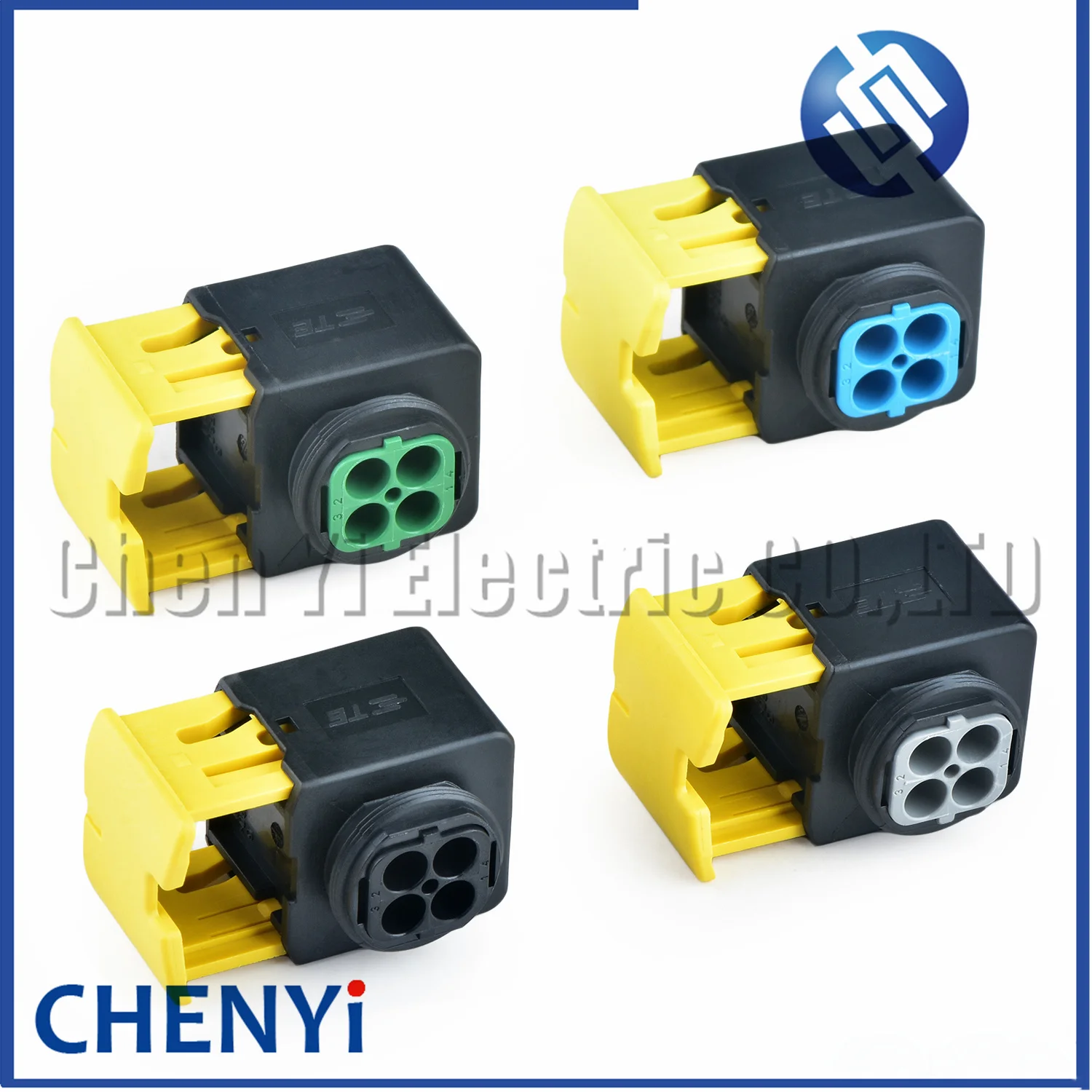 4 pin 1-1418390-1 Waterproof Automotive Electric Oxygen Sensor Connector 114183901