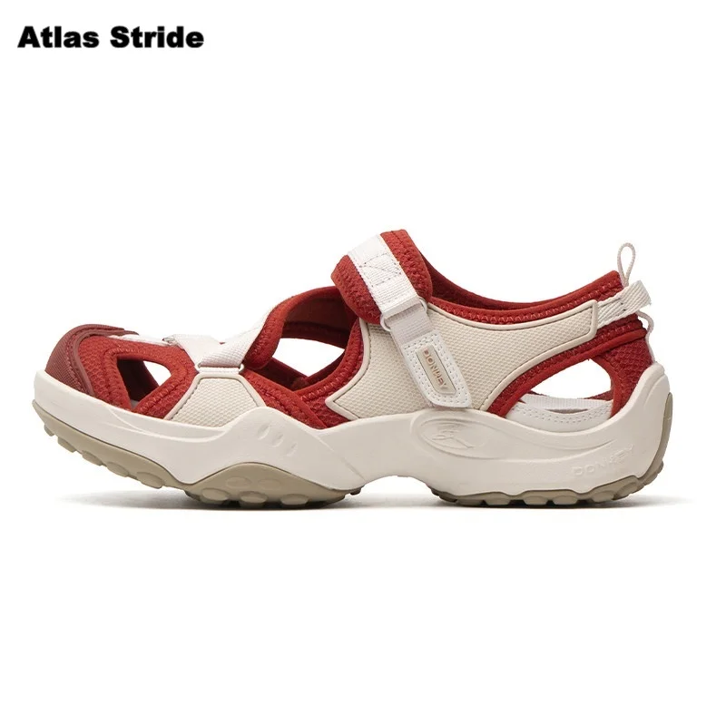 

Women's Closed-Toe Sports Sandals with Adjustable Straps Breathable Mesh Water-Resistant, and Non-Slip Soles Casual Outdoor Shoe