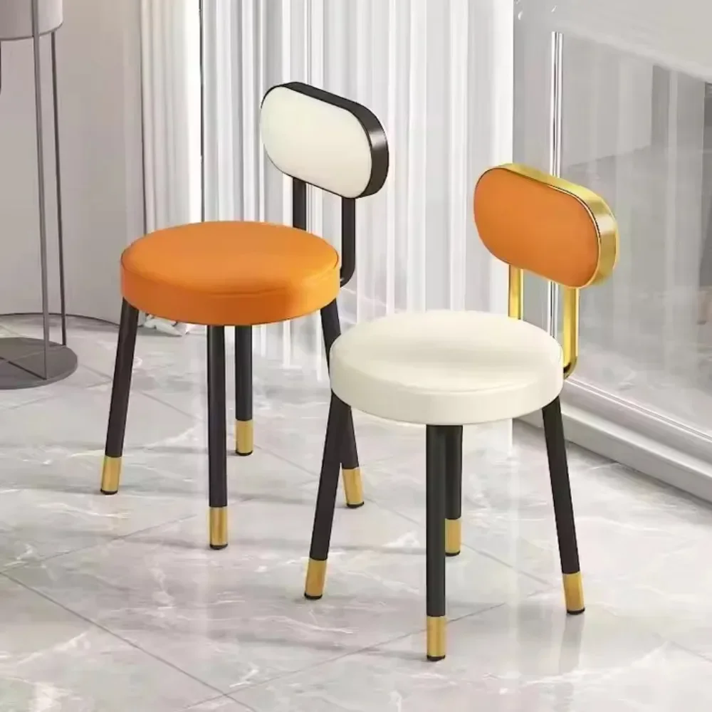 

Modern Dining Chairs Modern Home Breathable Chair High Load-bearing Capacity Thickened Soft Bag Backrest Creative Dining Chair