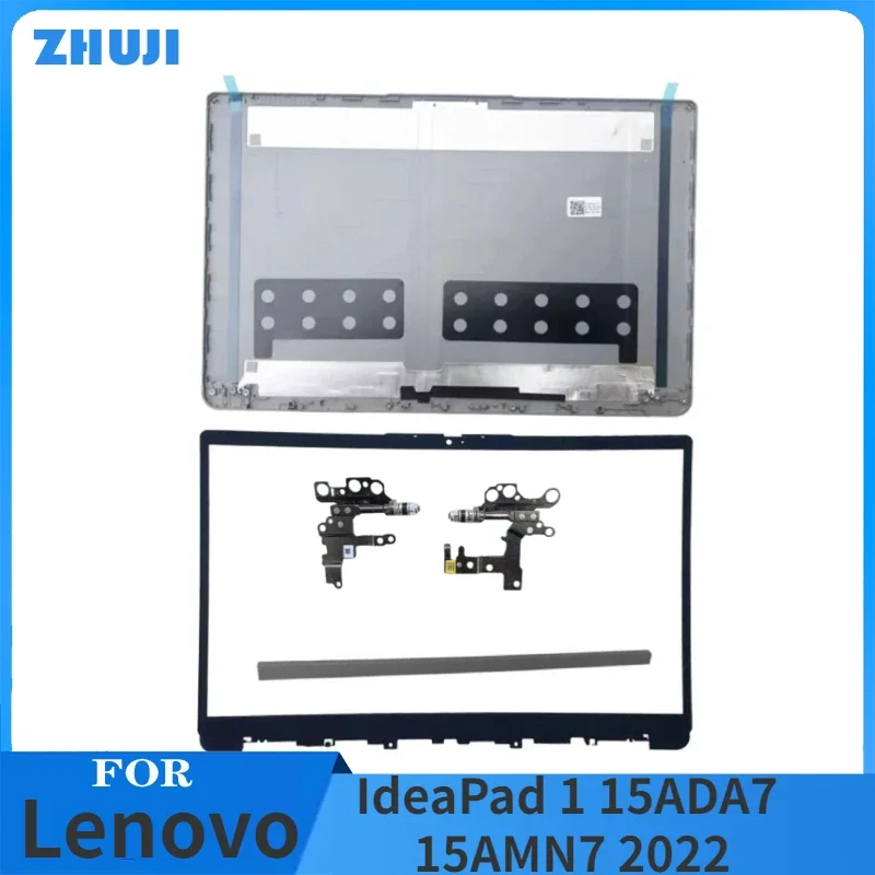 

New LCD Back Cover Frame Laptop Screen Top Case Front Bezel Hinge Shell For Lenovo IdeaPad 1 15ADA7 IdeaPad 1 15AMN7 15ALC7 2022