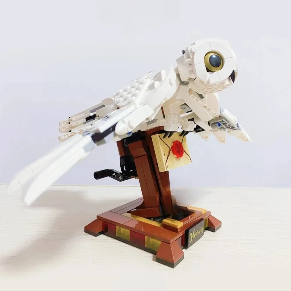 Magic World of Wizards Mechanische Uil Bouwstenen Dier Vogel Model Gemonteerd Speelgoed Bakstenen Kinderen Volwassen Verjaardagscadeautjes 630pcs