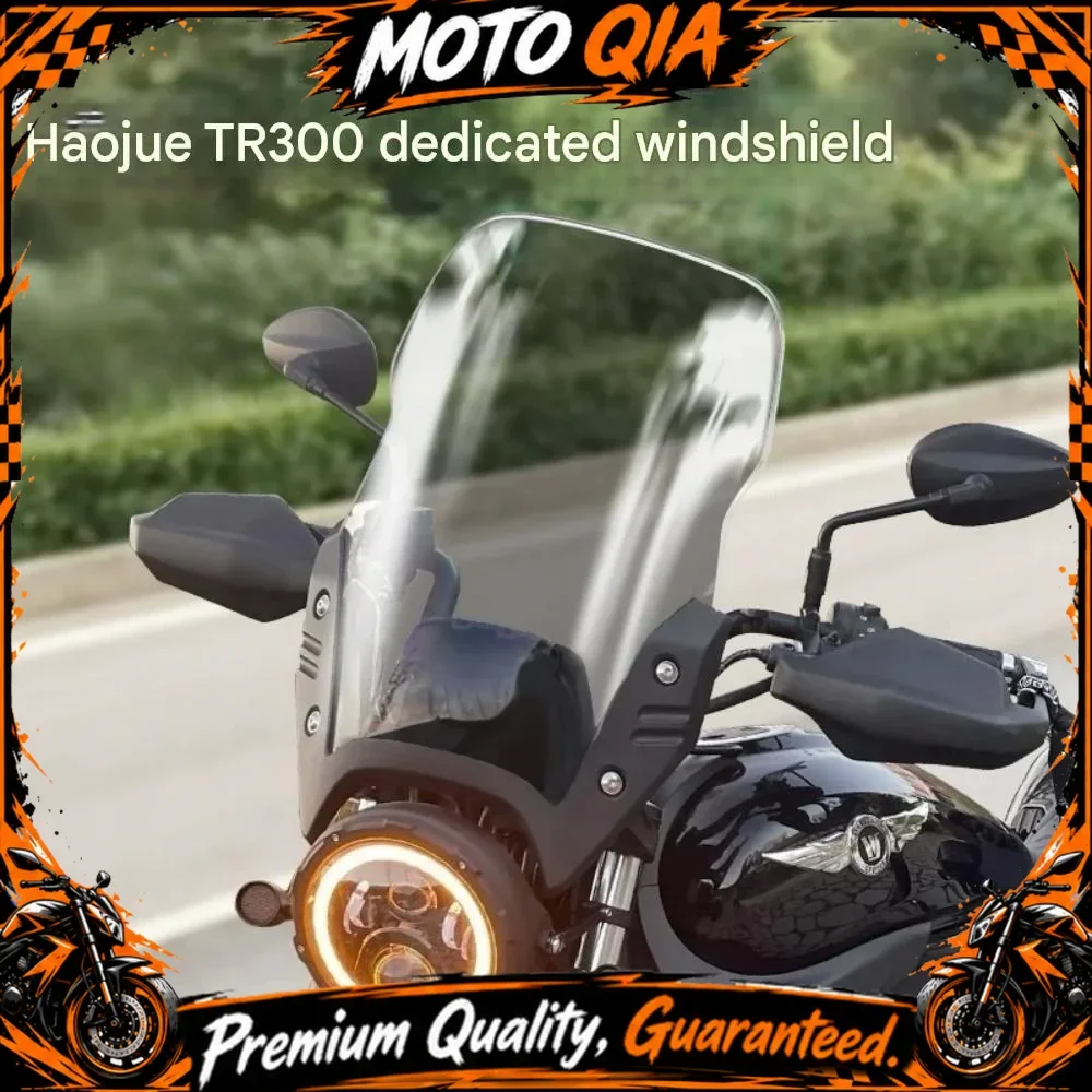 【High Quality​】For Haojue TR300 travel version front windshield motorcycle front windshield original car buckle installation