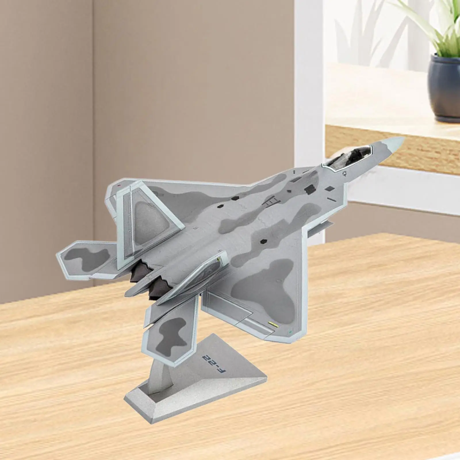 1:72 Airplane Model Metal Fighter Jet Model for Bar Living Room