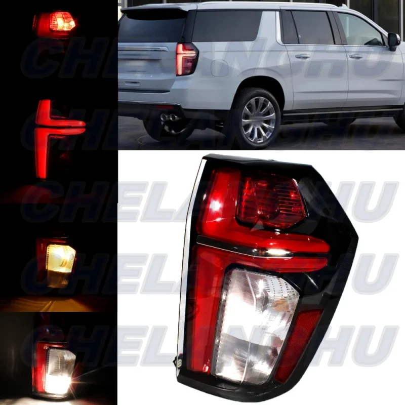 

Right Side Tail Light Rear Lamp With Bulbs 84849417 For Chevrolet Suburban Tahoe 2021 2022 2023