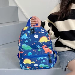 Niedliche Cartoon Dinosaurier Kinder Schult aschen trend ige wasserdichte Rucksack wasserdichte Kindergarten Grundschule Bücher tasche Student Rucksack