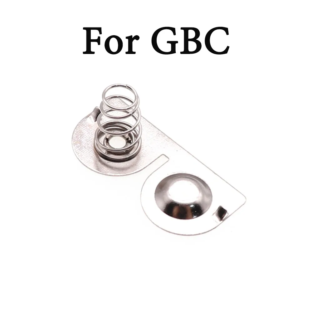 Battery Terminals Spring Contacts Battery Spring Replacement for Nintendo Game Boy Advance Game Console for GBP GBA GBC GB