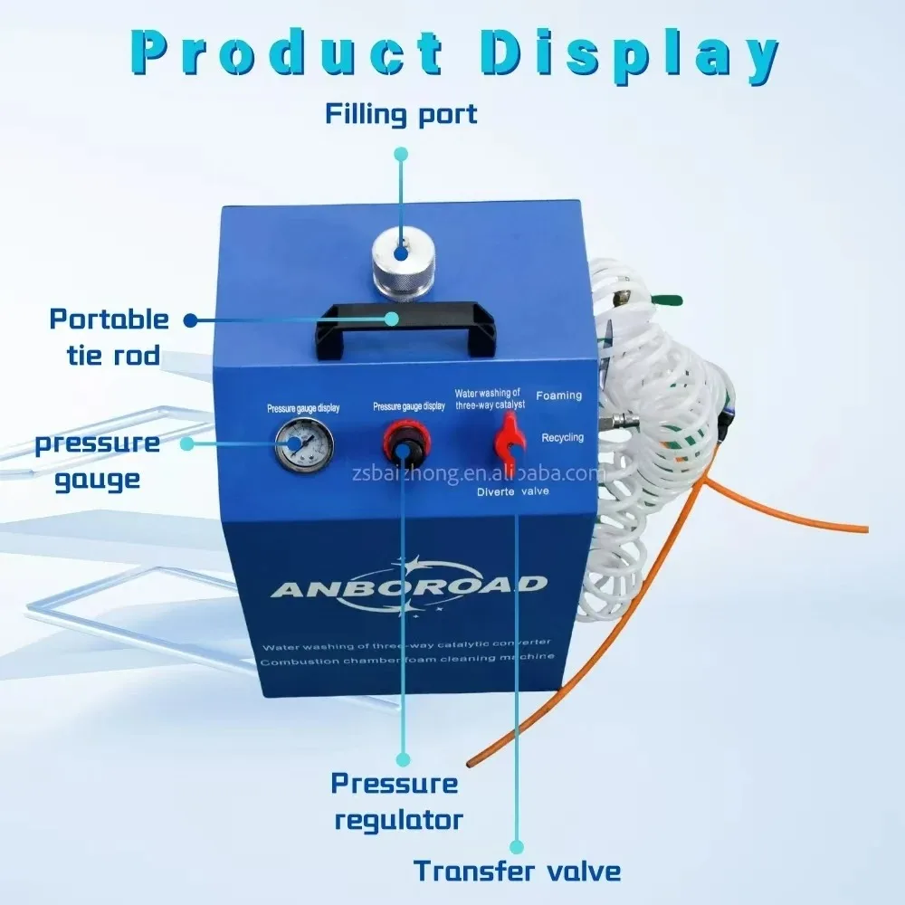Energy-Efficient Metal Catalytic Converter Foam Cleaning Machine Sustainable Automotive Care for Car Cleaning