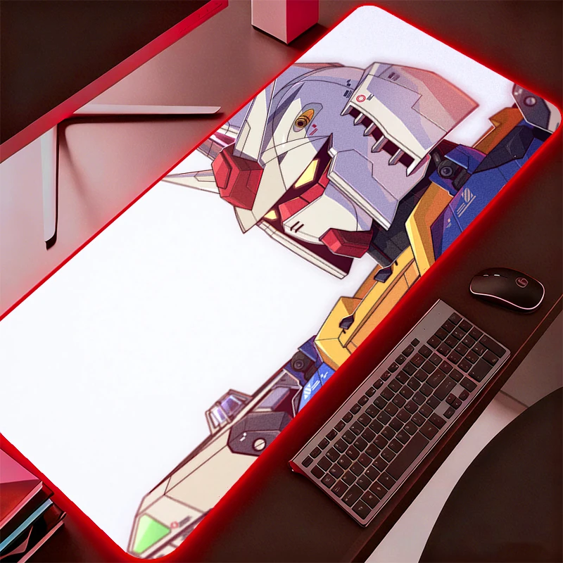 

Большой коврик для мыши RGB XXL для геймеров, настольный коврик для компьютера, мобильных устройств, клавиатуры, с LED-подсветкой, игровые аксессуары, коврик для мыши с подсветкой