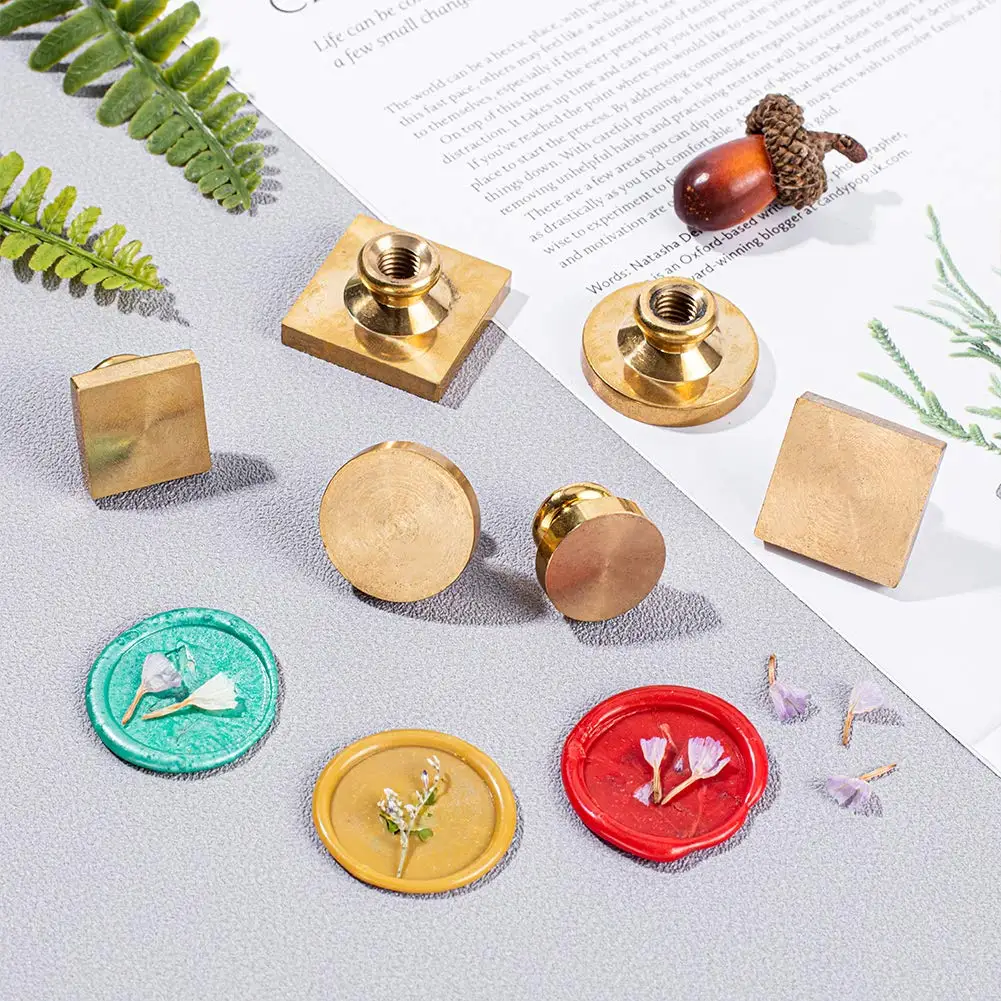 Maßgefertigter Wachssiegelstempel und Holzgriff-Set, für Hochzeitseinladungen, verschiedene Designs, personalisierter Logo-Wachsstempel, Initialen-Wachs. – Detail 4