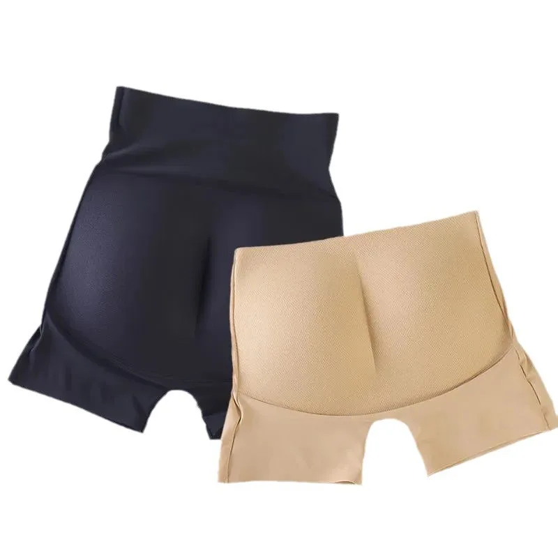 Women Padded Push Up Shapewear Panties Butt Lifter Shaper Fake Ass Buttocks Hip Pads Invisible Control Briefs Slimming Underwear