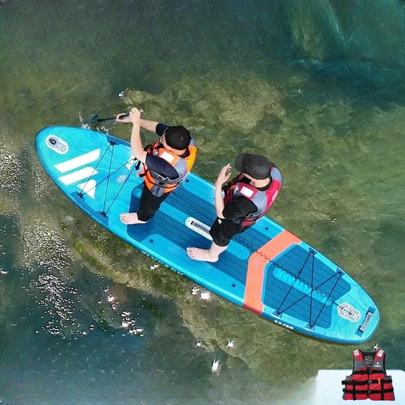 Inflatable pvc paddle board standing paddle board surfboard water sea paddle board