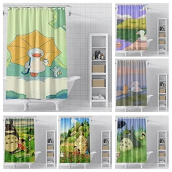 home shower curtains for bathroom Landscape animals waterproof fabric bathroom Curtains modern shower curtain 180x200 240x200