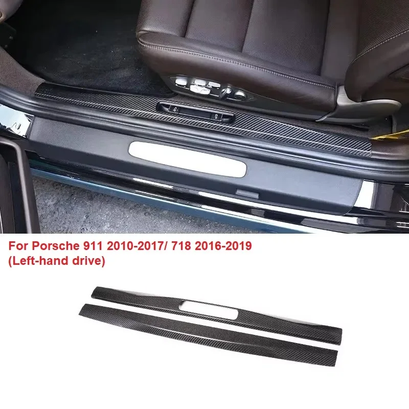 ポルシェ 718 911 2010-2019年式対応 本物のカーボンファイバー製