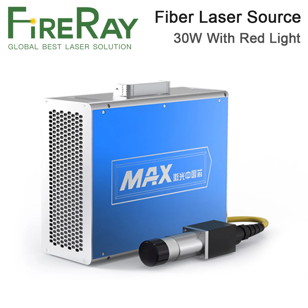 

MAX Q-switched Pulse Fiber Laser Source 30W with 1064nm High Quality Laser for DIY Laser Metal Marking Machine MFP-20